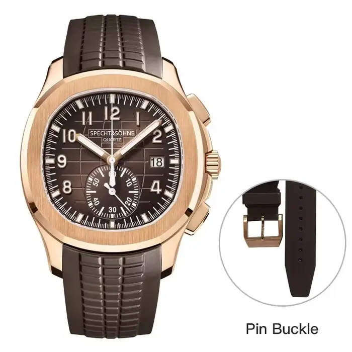 Montre Chronographe Quartz de Luxe Haut de Gamme Japonaise 2026, Bracelet en Acier Inoxydable et Cao