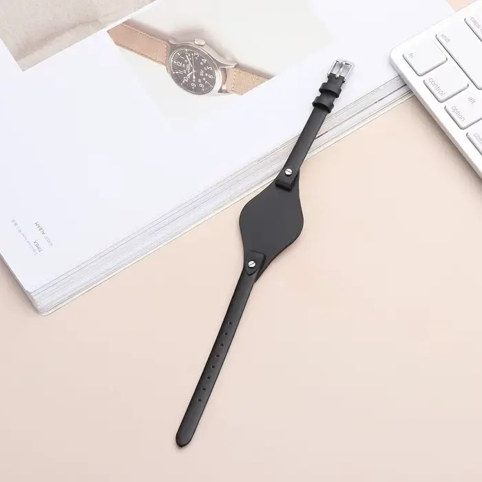 Bracelet de montre en cuir véritable pour Fossil