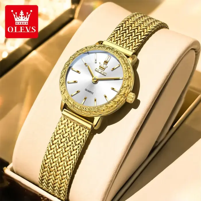 OLEVS 5643 femme montre haut mince montre à Quartz femmes haute dureté miroir 30M étanche dames mont