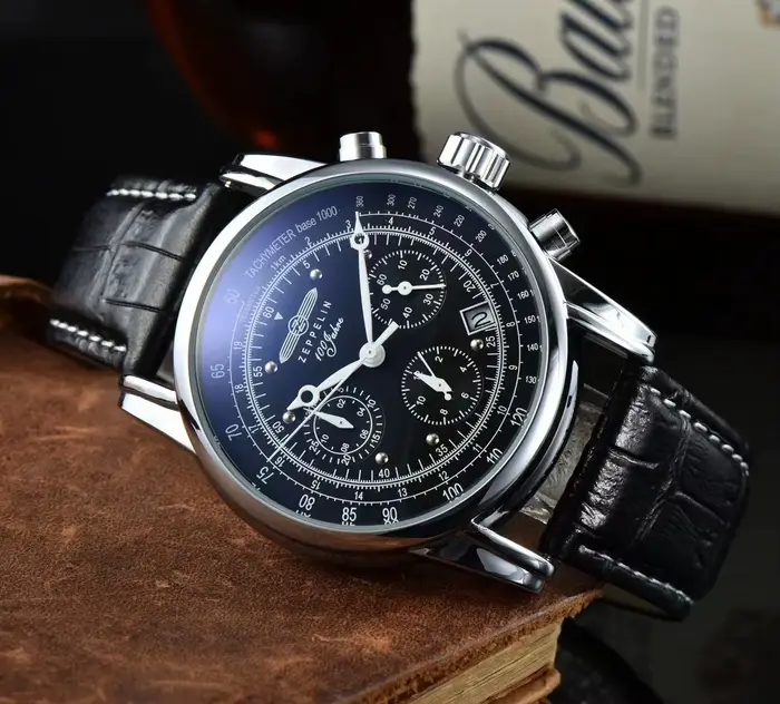 Nouveau Zeppelin Version dirigeable montre commémorative pour hommes rétro affaires loisirs montre p