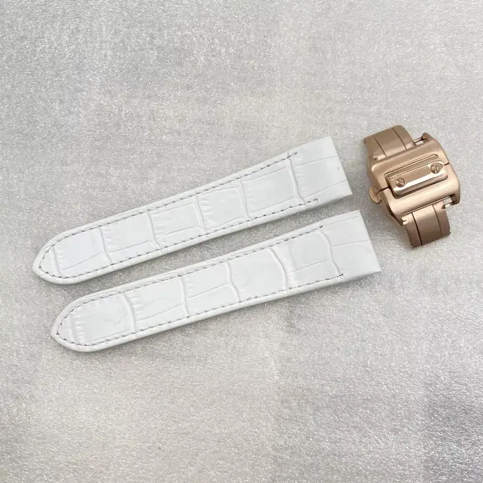 Boîtier de rechange pour montre OTBROTHER 21mm en cuir avec fermoir à boucle papillon pour femmes et hommes occasions spéciales