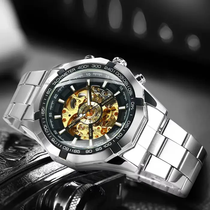 WINNER – montre squelette classique pour hommes