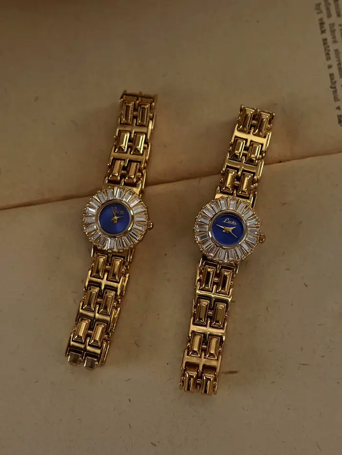 1 nouvelle montre à quartz pour femme