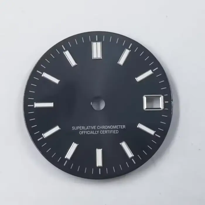 Cadran de montre Neiton 29mm noir
