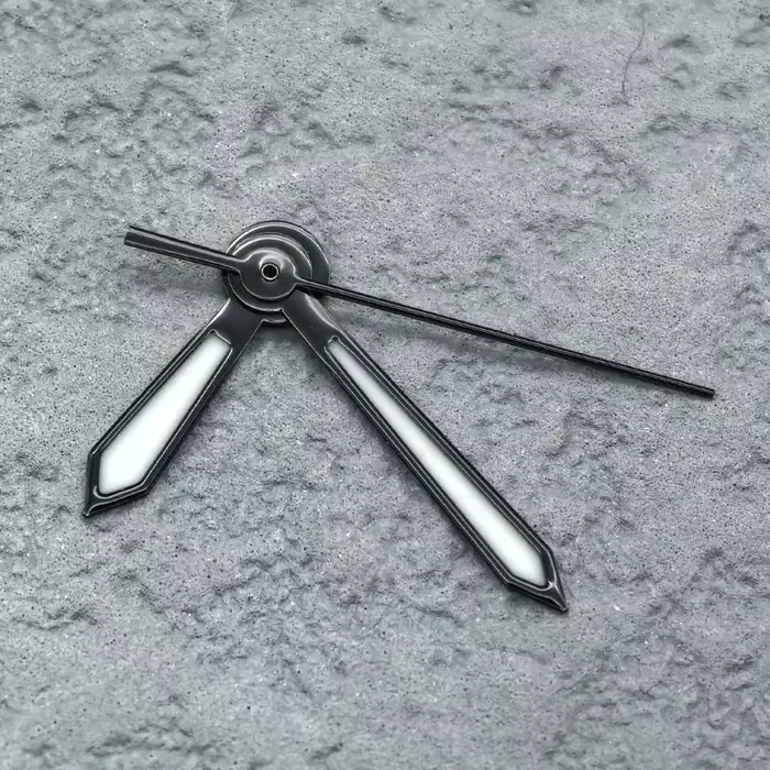 Cadran NH35 27mm, cadran carré Santos et aiguilles de montre