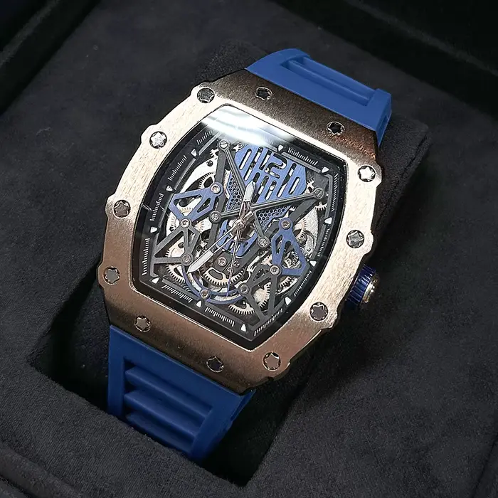 Montre-bracelet mécanique automatique Richard pour homme