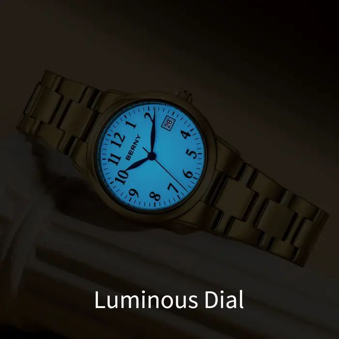 Montres dorées BERNY pour femmes