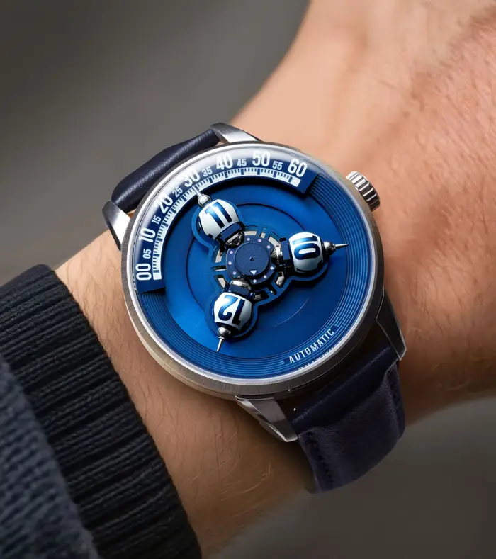 Montre mécanique de luxe pour homme Vortichron 41 mm