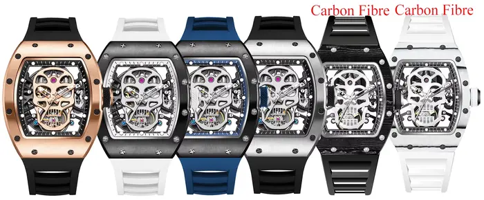 Montre squelette automatique