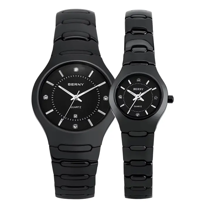 Montre à quartz en céramique BERNY pour homme/femme