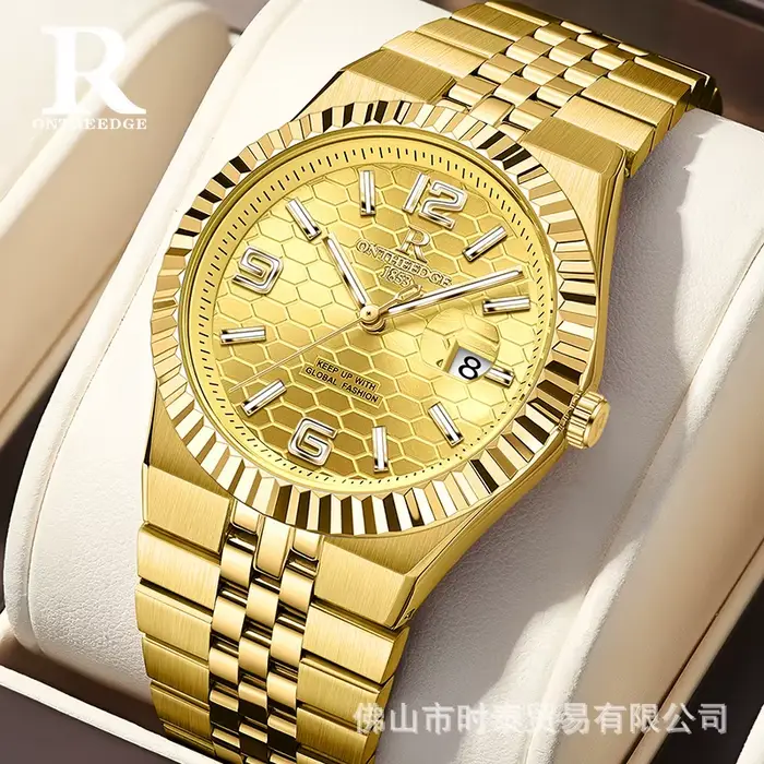 Montre à quartz suisse pour hommes