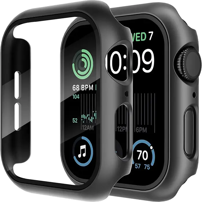 Étui de protection d'écran Pare-Chocs pour Apple Watch Series 11 42mm 46mm, Cas Full Screen 360 Compatible avec Apple Watch Séries 7 6 5 4 SE3 Occasions Spéciales