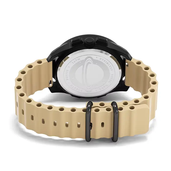 Montre à quartz magnétique analogique pour homme