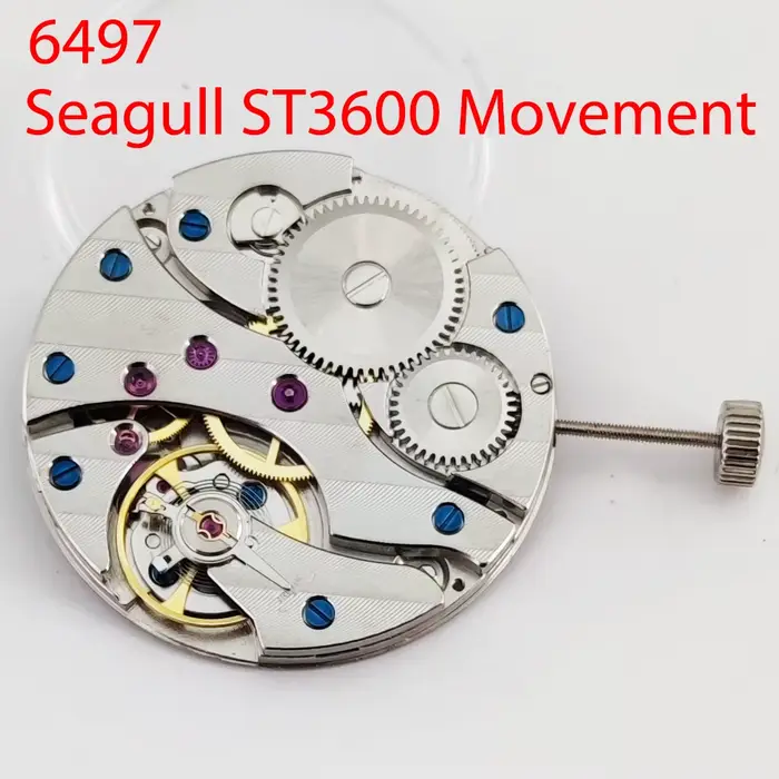 ST3600 mouvement mécanique haute précision 17 bijoux remplacer ETA 6497 mouvement pour montre pour h