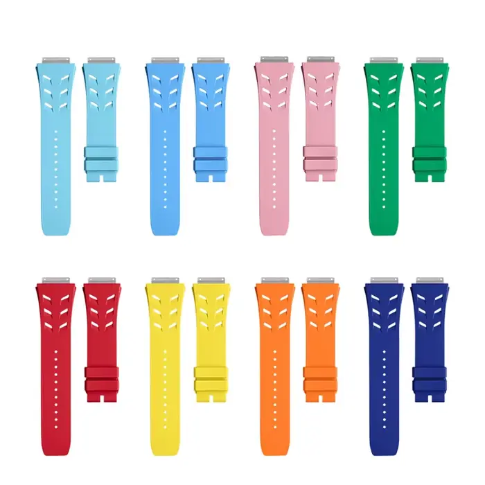  RM67-01/RM67-02 Bracelet de montre | Bande de caoutchouc fluoré de 24mm pour Richard Miller