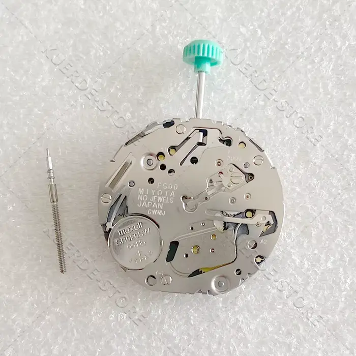 Nouveau mouvement MIYOTA FS00 6 aiguilles multi-fonction calendrier unique