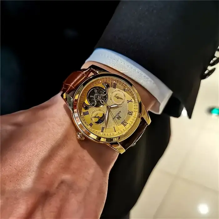 Montre Tourbillon Squelette 24 Heures