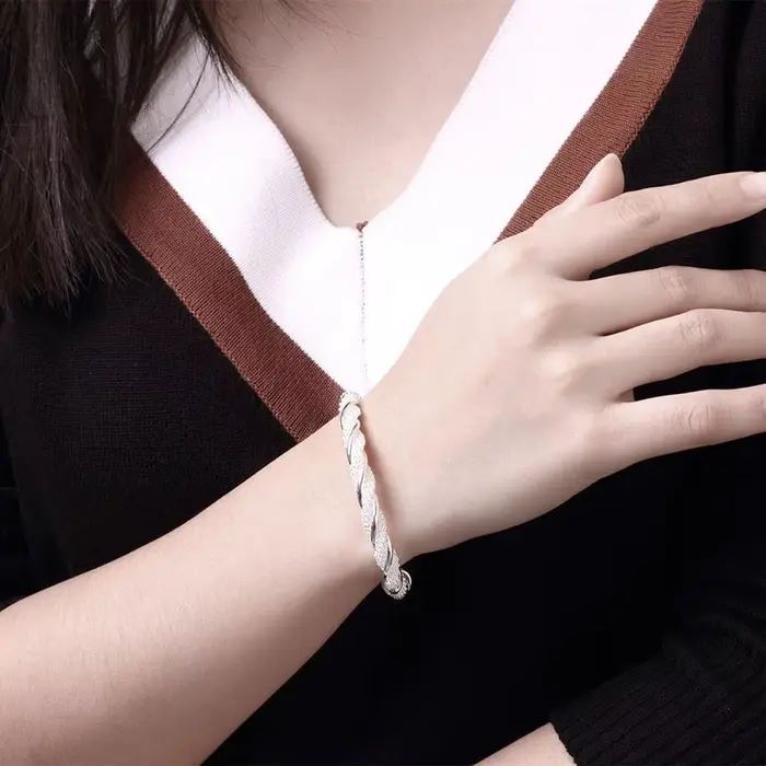 Bracelets à breloques en argent Sterling 925 pour femmes