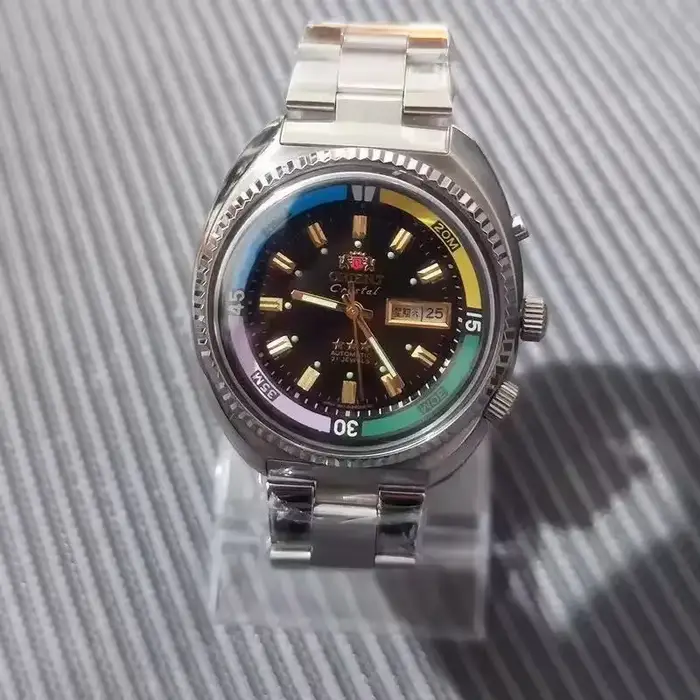 Montre automatique sportive et décontractée pour homme DFDG avec mouvement japonais