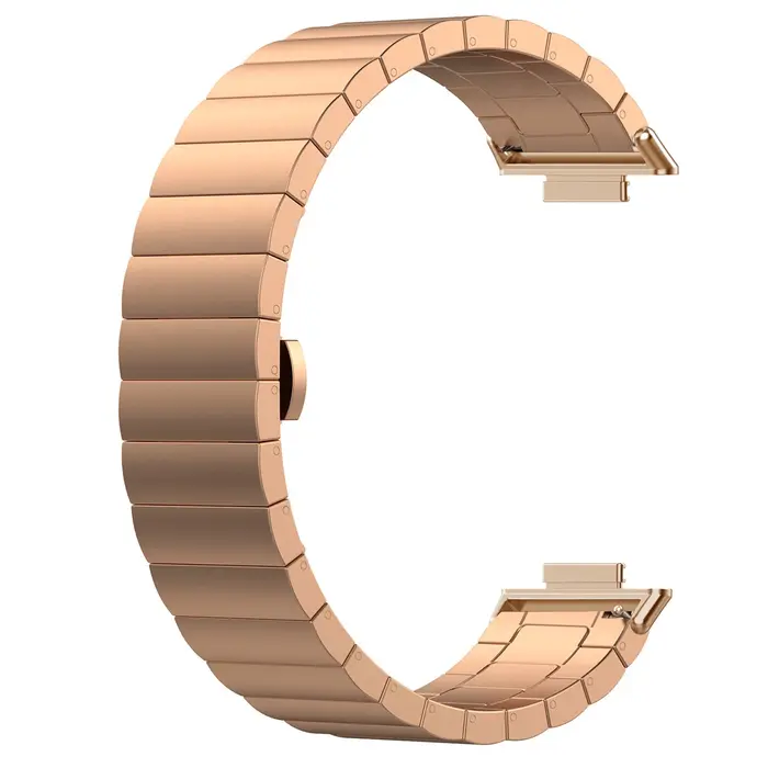 Bracelet en acier inoxydable pour montre Huawei Fit 5 5 Pro 4 Pro 4 3 accessoires pour montre connectée occasionnels unisexe
