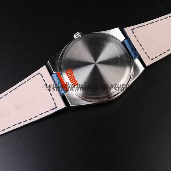 12mm cuir véritable pour Tissot 1853 Super Player PRX série T137.410/T137.407 bracelet de montre T137