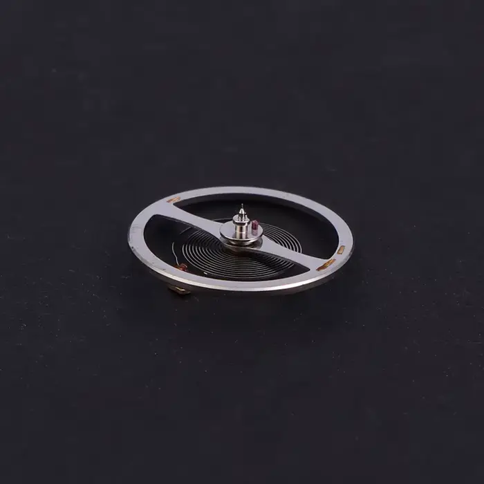 Accessoires de mouvement de montre fabriqués en Chine NH35/36 : Roue d'équilibrage blanche avec spirale pour horloger - Vente chaude
