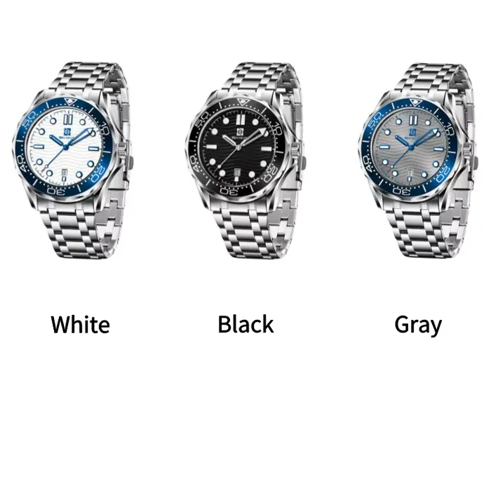 Seam84- Montre à Quartz pour Homme