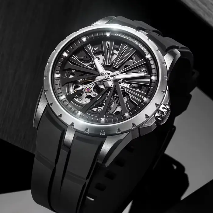 Montre WM WellyMerck, montres mécaniques automatiques Miyota82S0Man