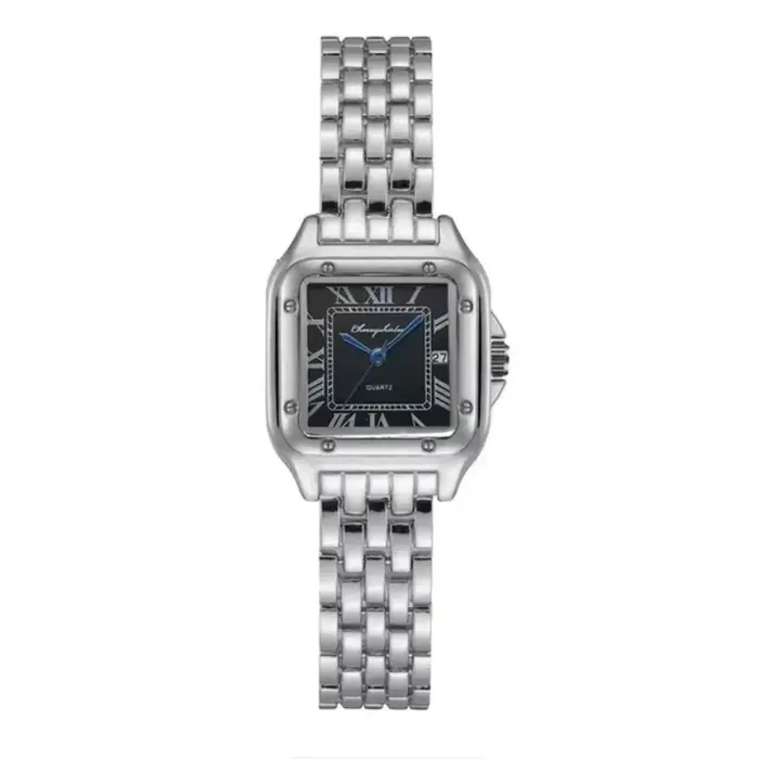 Montres à Quartz carrées de luxe pour femmes
