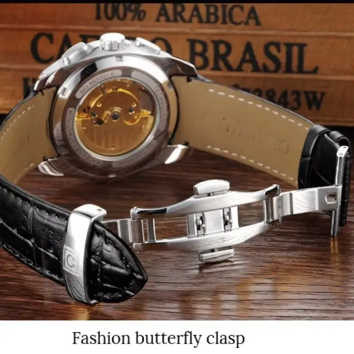 Montre automatique multifonction pour hommes