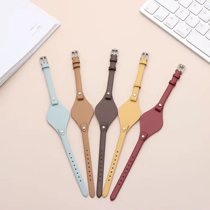 Bracelet de montre en cuir véritable