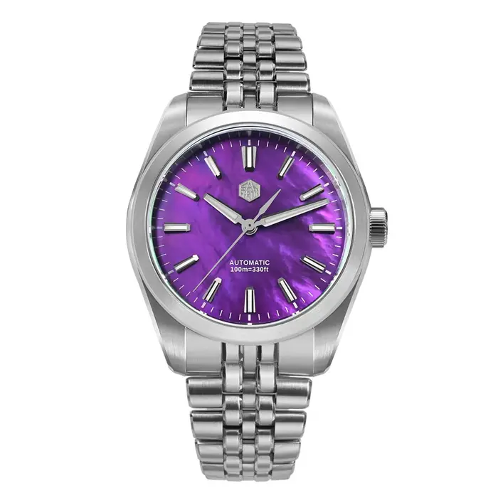 San Martin 39mm vadrouille cadran Sport Gada montre de luxe robe hommes mis5 90S5 automatique mécanique montre-bracelet étanche 100m SN0144