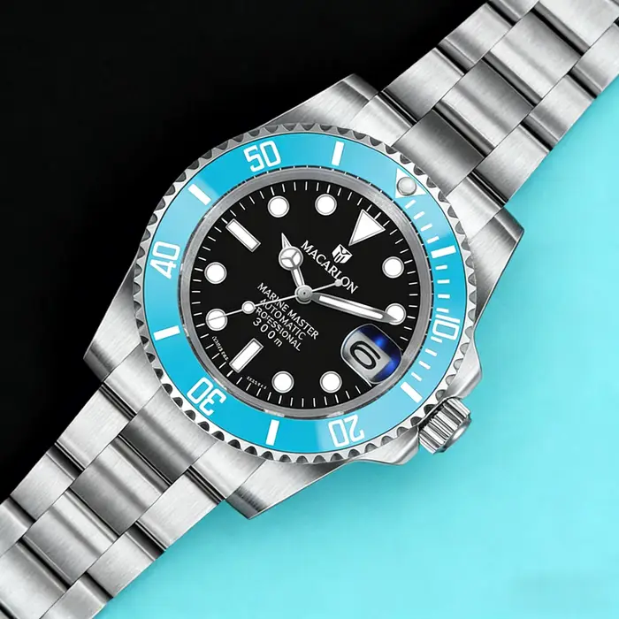Nouvelle montre mécanique MACARLON Design 41 mm pour homme