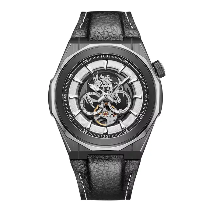 Montre WM Welly Merck automatique mécanique pour homme, cristal saphir, sport, décontractée, édition