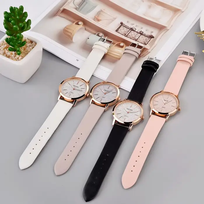 Montres pour femmes marque de luxe mode dames Montre en cuir