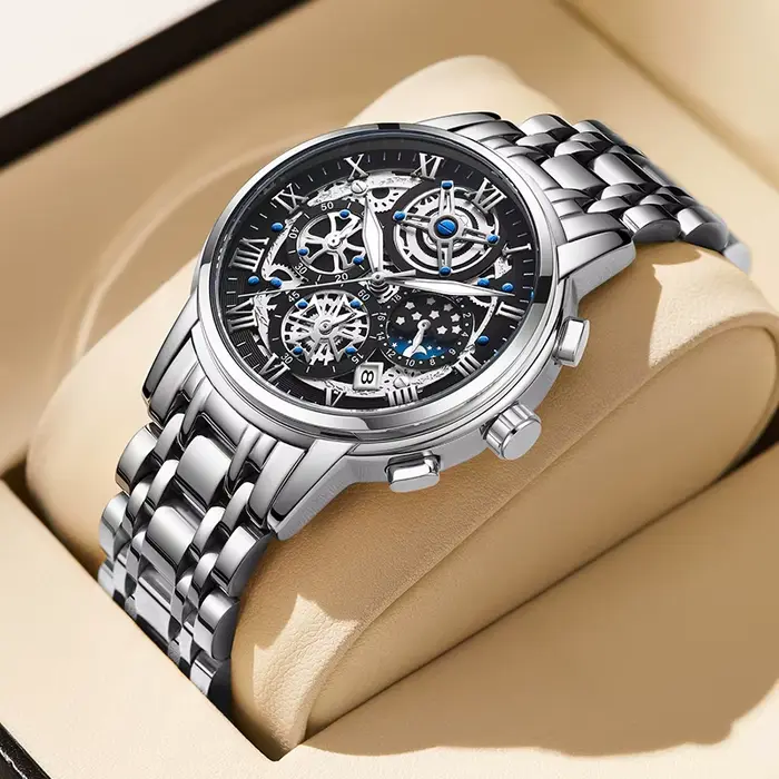 LIGE 2024 nouvelle mode or femmes montre haut de gamme de luxe étanche montres pour femmes Sport Qua