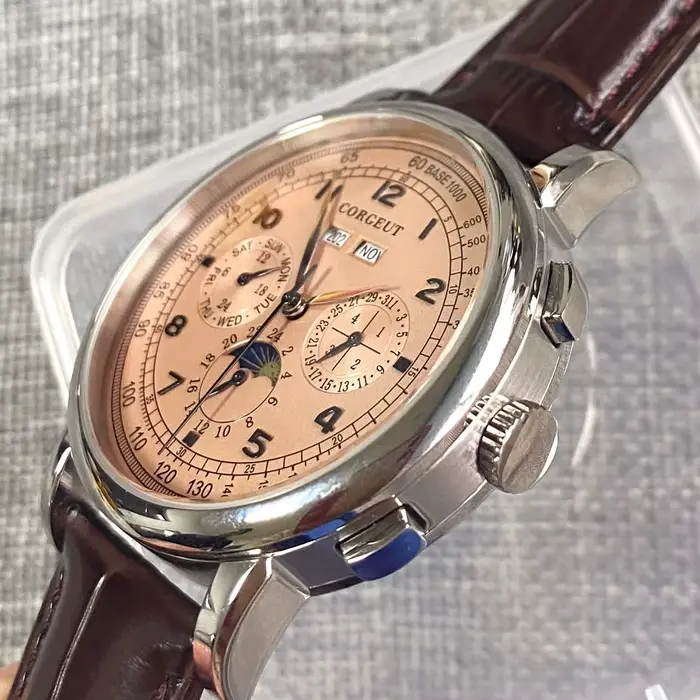 Montre automatique pour hommes Multification Date jour mois année 316L