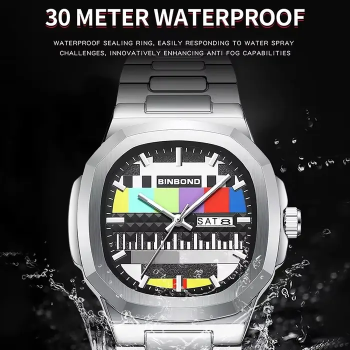 Montre homme BINBOND Fashion