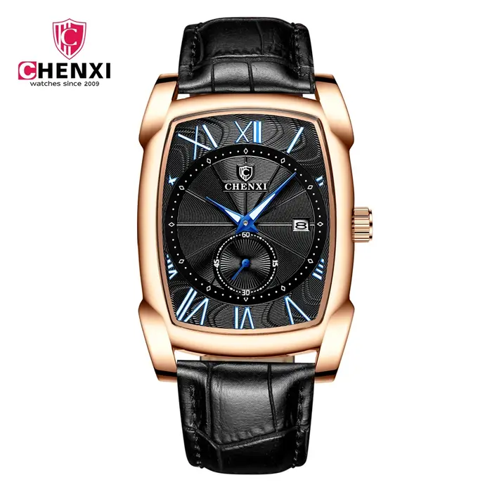Montre à quartz étanche pour homme