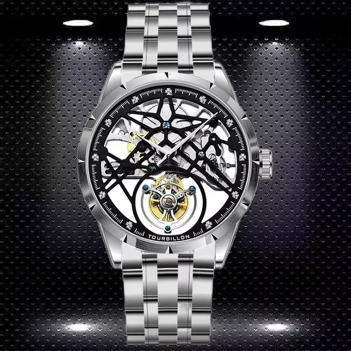 AESOP hommes volant Tourbillon mouvement mécanique automatique montres de luxe