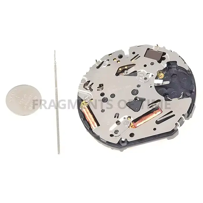 Nouveau et Lmport japon VR3GA mouvement 6 aiguilles 3 heures calendrier VR3G