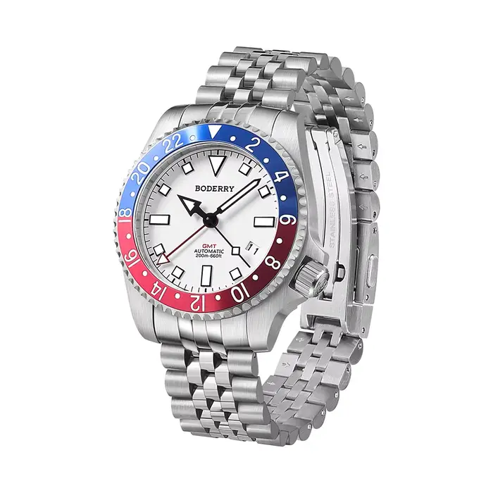 Boderry-Montre de plongée en titane ADMIRAL Gstuff pour homme