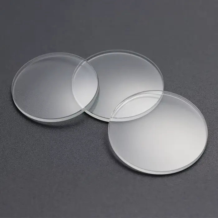Verre de montre rond en cristal, diamètres 28mm-38.5mm, lentille de remplacement pour montre, épaiss
