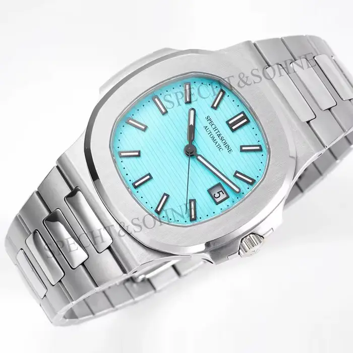 Montre automatique Specht & Sohne en acier inoxydable avec mouvement japonais pour hommes, bracelet confortable, chronographe et calendrier complet pour occasions spéciales
