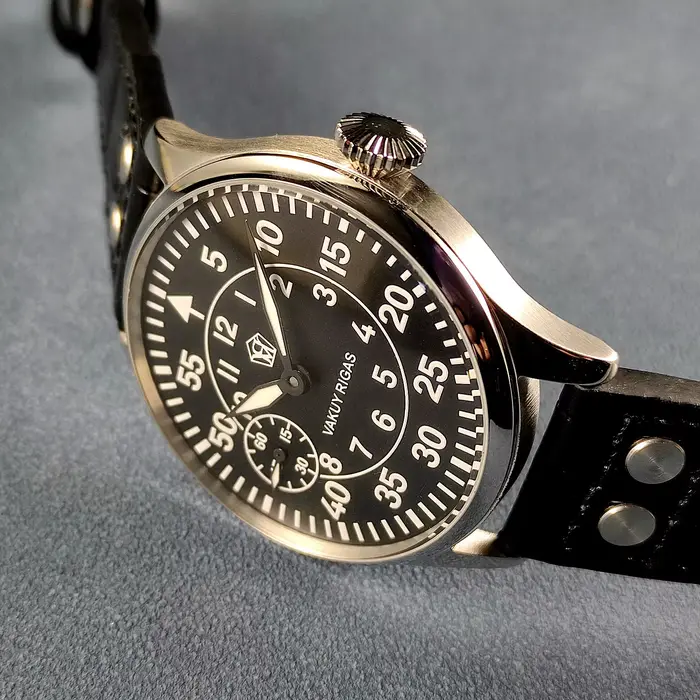 Montre militaire mécanique manuelle pour hommes
