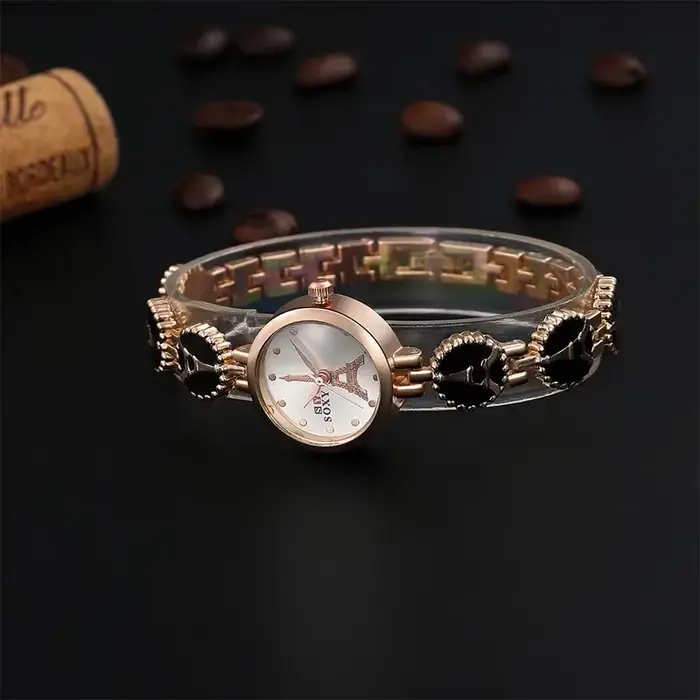 New Bracelet Watch SOXY Luxury Brand Gold