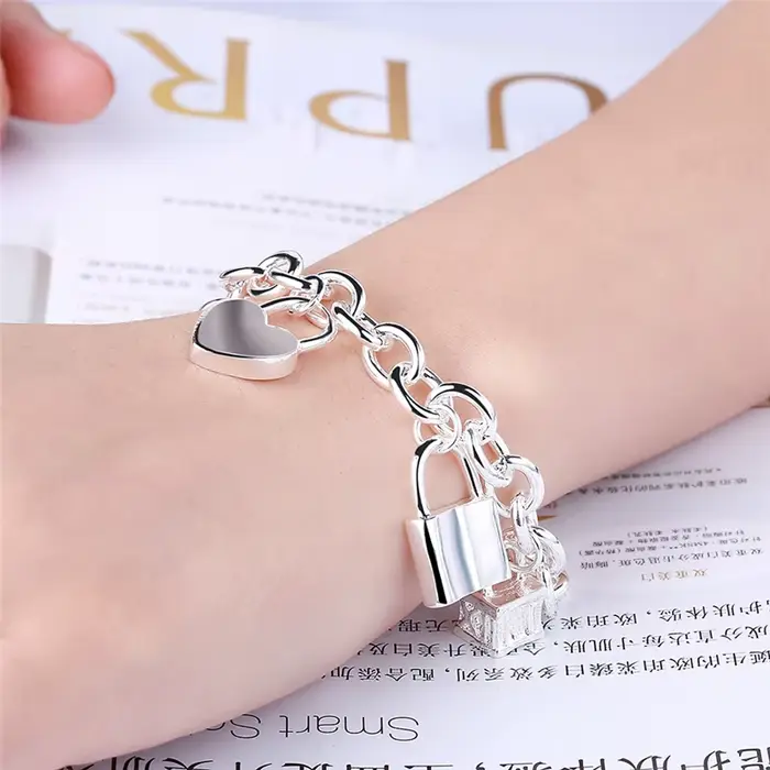 DOTEFFIL – Bracelet en argent Sterling 925 pour femmes