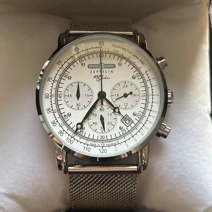 Nouvelle Montre Classique Homme 2026 Avec Fonction Chronographe et Calendrier Complet En Acier Inoxydable Pour Occasions Spéciales