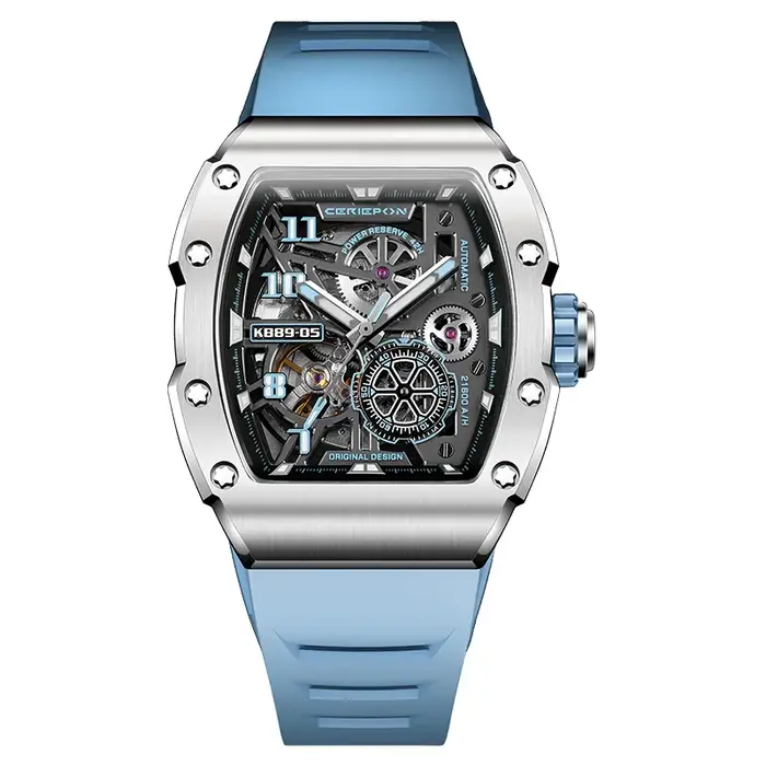 2025 mode hommes montre mécanique montres automatiques Graffiti cadran Auto Pagani Designs Styles montre-bracelet en acier Relogio Masculino