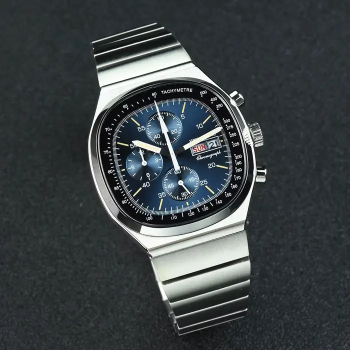 Nouvelle montre chronographe à quartz rétro pour homme Hruodland 2026